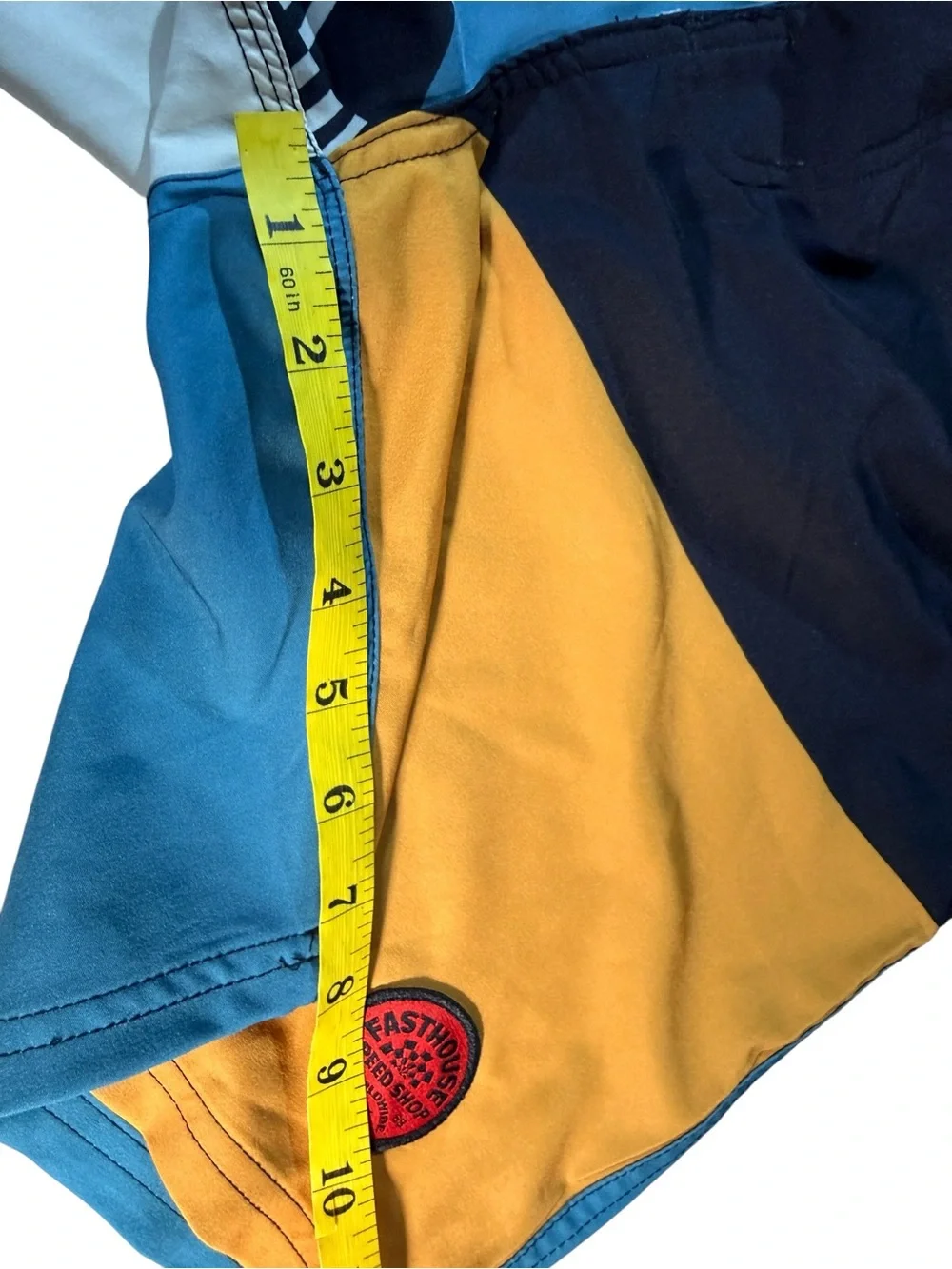 Fasthouse Colorblock After Hours‎ Board Shorts Size 30 18” Swim Beach Checkered
